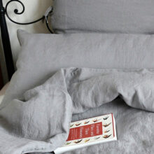 soft linen duvet cover pillow funda nordica almohada lino grey gris5 b Linen duvet cover by Linoroom