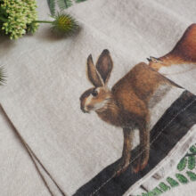 Rabbit-linen-napkin-Linoroom