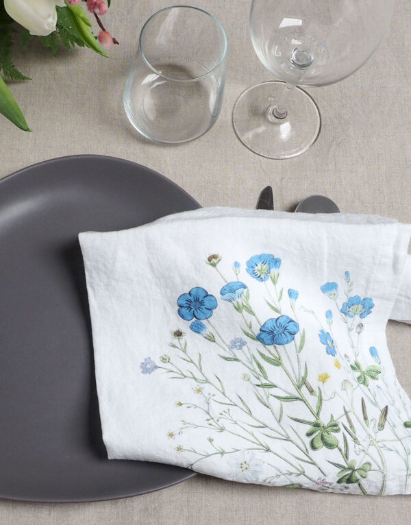 wild-flowers-linen-napkins 4