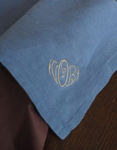 Wedding Linen Emroided napkins Linoroom