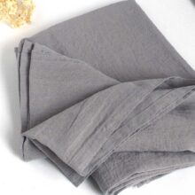 grey-linen-tablecloth-Linoroom Linen Tablecloth by Linoroom