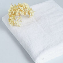 White Linen Tablecloth by Linoroom