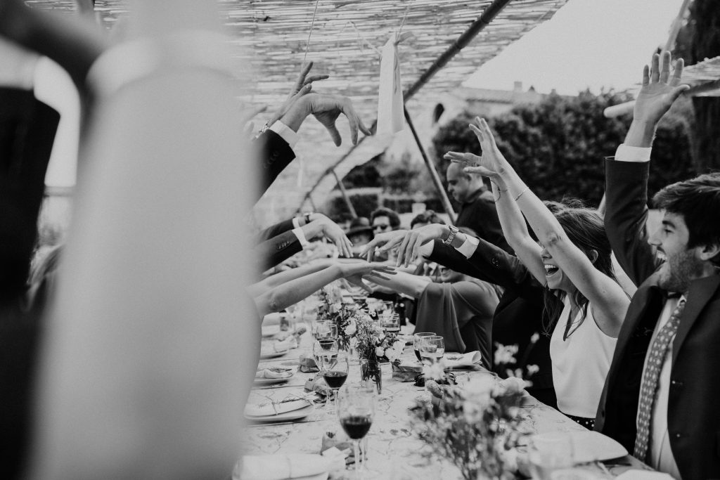 Wedding table is a place where party begins!
