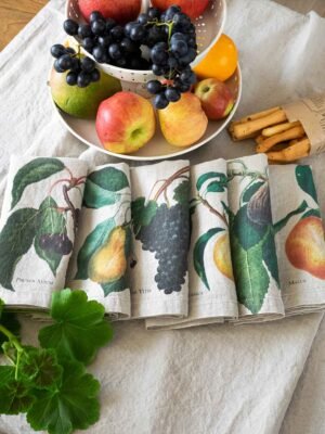 Oak & Horse Chestnut Linen Kitchen Towels (set of 2)