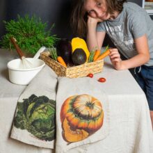Linoroom-kitchen-towels-pumpkin-cabage-LR1