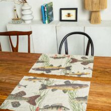 8003SUM-FF-Linoroom-Placemat-Freshwater-Fish-Vertical-LR2