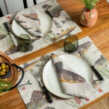 8003SUM-FF-Linoroom-Placemat-Freshwater-Fish-Vertical-LR7