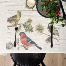 8003SUM-SB Linoroom-placemat-garden-birds-LR