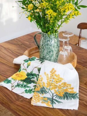 Stonewashed Linen Kitchen Towel – Neighborly