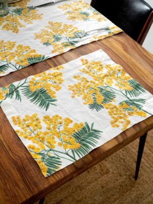 Linen Placemats Mimosa