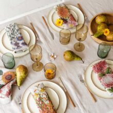 3002SU-CFP6-Linoroom-Napkins-Country-Flowers-Vertical-LR20 Linoroom linen napkins