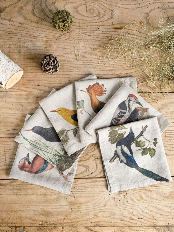 3002SU-WBP6-Linoroom-Napkins-Woodland-Birds-Vertical-LR8