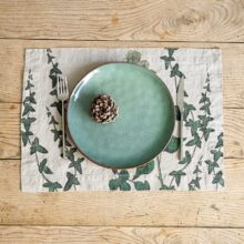 8003SUM-I-Linoroom-Placemat-Ivy-Vertical-LR3 Ivy linen placemats by linoroom