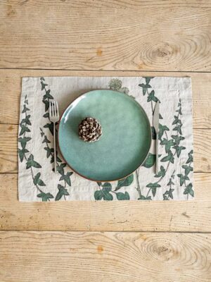 Ivy linen placemats by linoroom