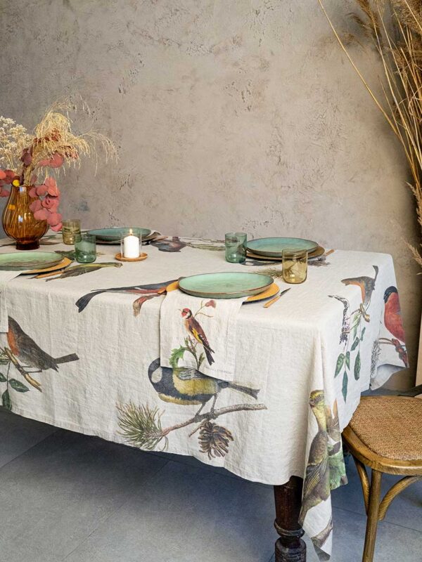 4006S-SB-Linoroom-Tablecloth-Small-birds-Vertical-LR4