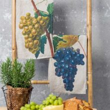 6001M--BWG-Linoroom-kitchen-towels-grapes-WEB-LR2 Grapes linen kitchen towels by linoroom