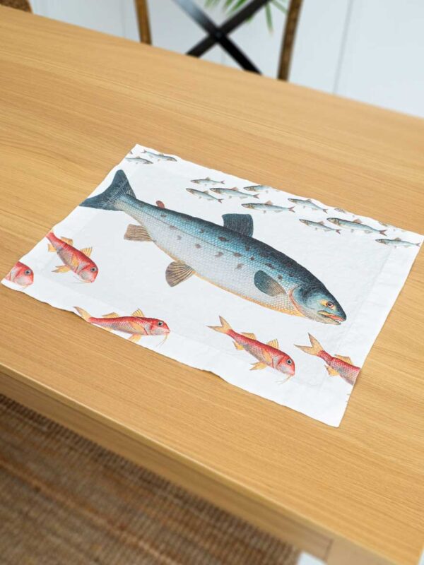 8003SUM-SFO-Linoroom-placemat-sea-fish-WEB-LR4 Sea Fish linen placemats by Linoroom