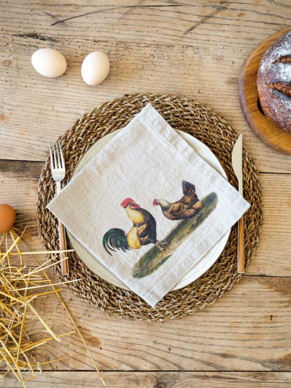 3002SU-FA6-Linoroom-Napkins-Farm-Animals-LR11