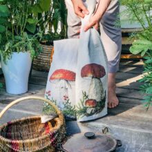 6001M-FM-Linoroom-Kitchen-Towels-Mushrooms-NEW-LR10