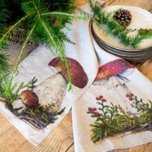 6001M-FM-Linoroom-Kitchen-Towels-Mushrooms-NEW-LR2