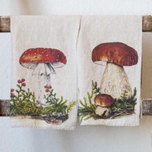 6001M-FM-Linoroom-Kitchen-Towels-Mushrooms-NEW-LR3