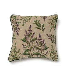 2004SUR-FH-Linoroom-Cushion-Cover-Herbs-Vertical-LR1 Herbal Linen cushion cover by Linoroom