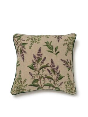 Herbal Linen cushion cover by Linoroom