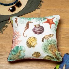 2004SUR-OA-Linoroom-Cushion-Cover-Ocean-Animals-Vertical-LR3 OCEAN linen cushion cover by Linoroom