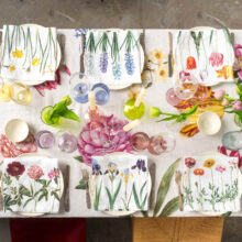 OLYMPUS DIGITAL CAMERA Linen table setting by linoroom