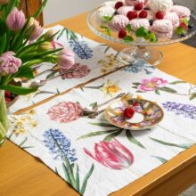 8003SUM-EFW-Linoroom-Placemat-Early-Flowers-Vertical-LR1 Early Flowers linen placemats by Linoroom