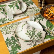 8003SUM-FH-Linoroom-Placemats-Fine-Herbs-Vertical-LR2 Fine Herbs Linen placemats by Linoroom