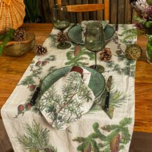 8002SUR-SC-Linoroom-Table-Runner-Shady-Conifers-Vertical-LR14