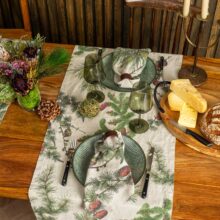 8002SUR-SC-Linoroom-Table-Runner-Shady-Conifers-Vertical-LR16
