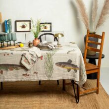 4006S-FF-Linoroom-Tablecloth-Freshwater-Fish-Verical-LR10