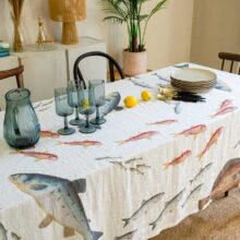 4006S-SFO-Linoroom-Tablecloth-Sea-Fish-LR25