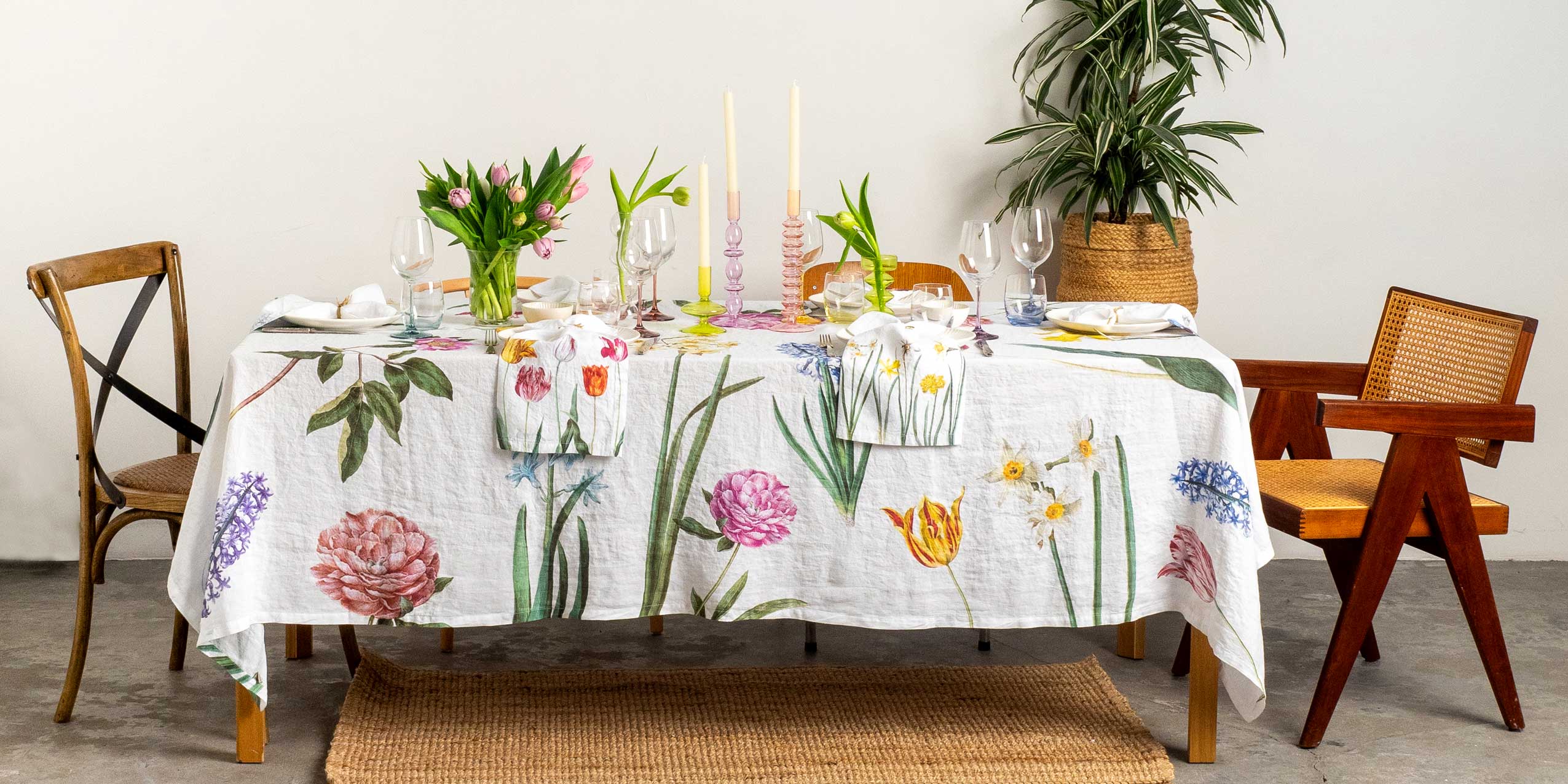 LINOROOM │ 100% Linen Table Textiles
