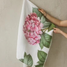 5003S-H-Linoroom-Bath-Towel-Hydrangea-WEB-5 Hydrangeas linen bath towel by Linoroom