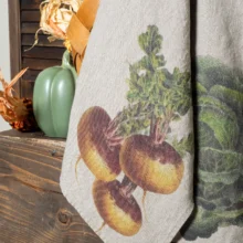 6001M Linoroom Kitchen Towel Cabbage and Turnip WEB 4