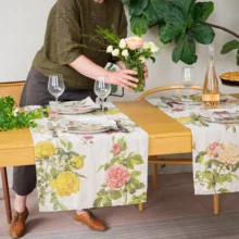 8002SUR-RS Linoroom Table Runner Roses WEB 24