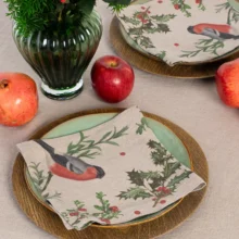 3002SU-WB Linoroom Napkins Winter Bullfinch WEB 4